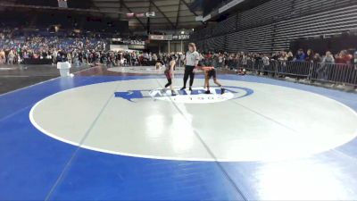 97 lbs Champ. Round 2 - Taylor Mauss, Inland Northwest Wrestling Training Center vs Omareante-Jarron Russell, Team Aggression Wrestling Club