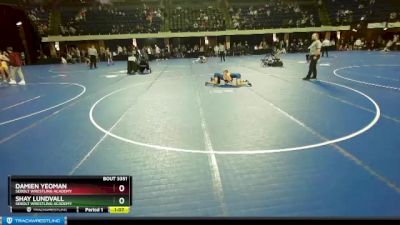 85 lbs Semifinal - Shay Lundvall, Sebolt Wrestling Academy vs Damien Yeoman, Sebolt Wrestling Academy