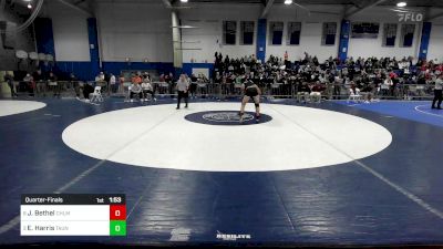 182 lbs Quarterfinal - Jose Bethel, Chelmsford vs Ethan Harris, Taunton