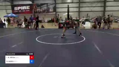 74 kg Round Of 64 - Anthony White, Skwc-rtc vs Drake Acklin, Boone RTC