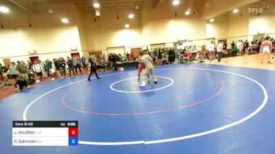 77 kg Cons 16 #2 - Joshua Knudten, Cliff Keen Wrestling Club vs Paolo Salminen, Billings Wrestling Club