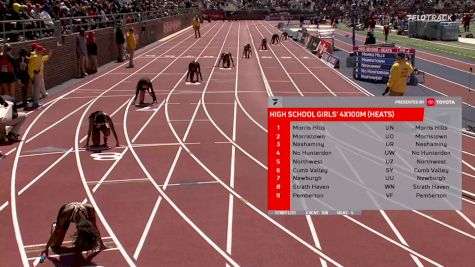 High School Girls' 4x100m Relay, Prelims 46