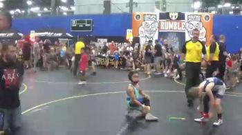 64 lbs Round 5 (8 Team) - Logan Martens, Lead Miners vs Easton Kommick, ARES Red