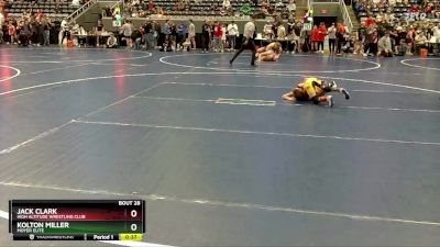 50 lbs Cons. Round 2 - Kolton Miller, Moyer Elite vs Jack Clark, High Altitude Wrestling Club