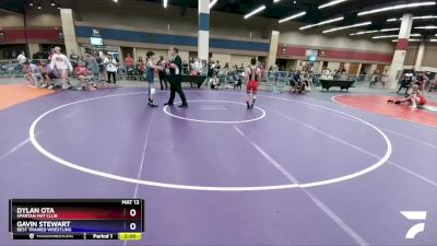 100 lbs Round 3 - Dylan Ota, Spartan Mat Club vs Gavin Stewart, Best Trained Wrestling