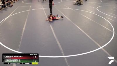 98 lbs Cons. Round 3 - Mark Sanders Iii, Wayzata Youth Wrestling vs Cameron Murdock, Minnesota