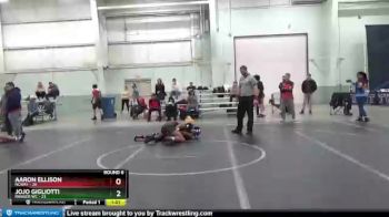 115 lbs Round 6 (8 Team) - Aaron Ellison, NCWAY vs JoJo Gigliotti, Ranger WC
