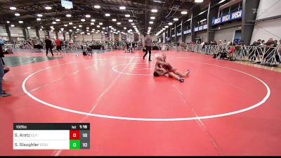 132 lbs Rr Rnd 3 - Shea Aretz, Elite NJ Girls vs Sophia Slaughter, 5FourtyLadyBrawlers