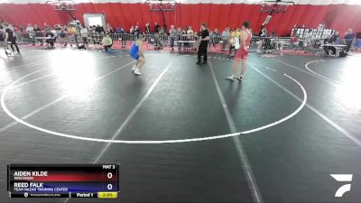 187 lbs Round 3 - Aiden Kilde, Wisconsin vs Reed Falk, Team Nazar Training Center