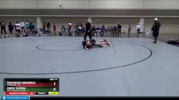 123 lbs Round 4 (6 Team) - Tamarion Kendrick, CFWAXLHP vs Drew Rivera, Backyard Boyz Blue
