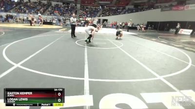 3A-170 lbs Quarterfinal - Easton Kemper, Burns vs Logan Lewis, Rainier