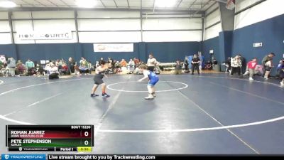 72+ Cons. Round 3 - Roman Juarez, Hawk Wrestling Club vs Pete Stephenson, Suples