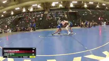 138 lbs Round 1 (16 Team) - Cisco Rivas, Kearney vs Clayton Sumner, Norton Community
