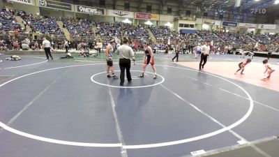 145 lbs Round Of 32 - Ervin Hoffschneider, Milliken Middle School vs Osmany Roman, Center Middle School