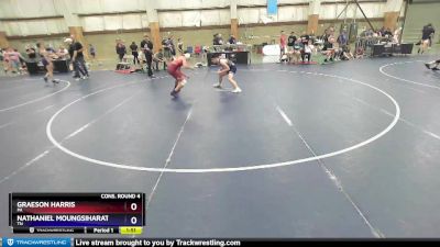 125 lbs Cons. Round 4 - Graeson Harris, PA vs Nathaniel Moungsiharat, TN