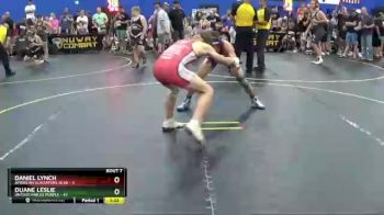 125 lbs Round 3 (6 Team) - Daniel Lynch, American Gladiators-Blue vs Duane Leslie, Untouchables Purple