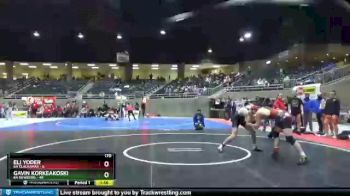 170 lbs Round 3 (4 Team) - Gavin Korkeakoski, 6A Newberg vs Eli Yoder, 6A Clackamas