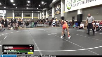 100 lbs Semis (4 Team) - Payton Thiele, Nebraska Vipers Scarlet vs Alex Sebek, Chasing Titles