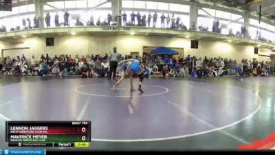 67 lbs Cons. Semi - Maverick Meyer, Dragon Wrestling Club vs Lennon Jaggers, Delta Wrestling Club Inc.