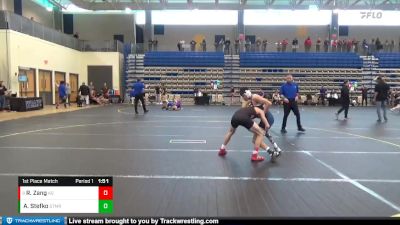 106 lbs 1st Place Match - Rock Zang, Archbishop Spalding vs AJ Stefko, St. Mary`s Ryken