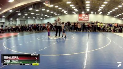 70 lbs Champ. Round 2 - Declan Beard, Reaper Wrestling Club vs Pierce McLean, Smithfield Youth Wrestling