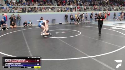 126 lbs Rr2 - Jacob Strausbaugh, Soldotna Whalers Wrestling Club vs Owen Peterson, Interior Grappling Academy