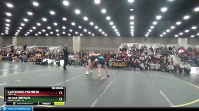 191 lbs Semis & 3rd Wb (16 Team) - Catherine Palmieri, Life vs Olivia Brown, Grand View