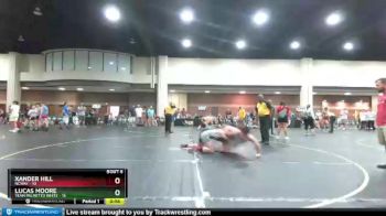 155 lbs Round 3 (4 Team) - Xander Hill, NCWAY vs Lucas Moore, Team Palmetto White