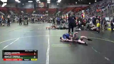 110 lbs Cons. Round 3 - Bentley Criddle, Constantine Falcon Wrestling vs Jaysen Juckette, Dundee WC