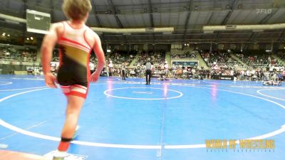 110 lbs Round Of 32 - Justin Carson Thibodeaux, Predator Wrestling vs Gabe Neils, Mojo Grappling Academy