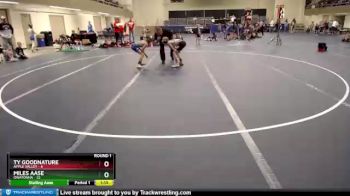 80 lbs Round 1 (6 Team) - Ty Goodnature, Apple Valley vs Miles Aase, Owatonna