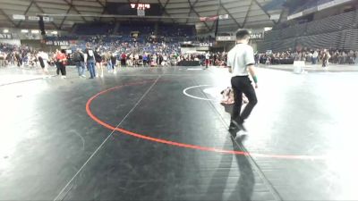 83 lbs Champ. Round 2 - Grayson Hanson, Mat Demon Wrestling Club vs Kinden Tollenaar, Punisher Wrestling Company