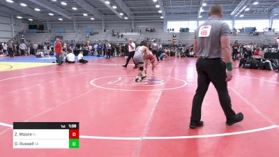 145 lbs Semifinal - Zeno Moore, FL vs Dallas Russell, GA