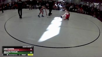 116 lbs Champ. Round 2 - Jace Martin, Wood River Wrestling Club vs Braxtin Fowler, Nebraska