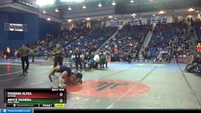 132 lbs Cons. Round 6 - Bryce Manera, Holy Spirit vs Phoenix Alyea, Skyline