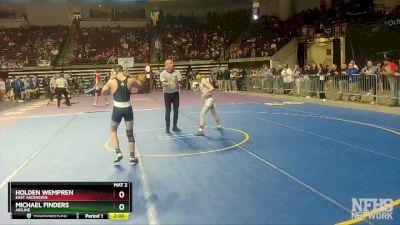 D 1 106 lbs Quarterfinal - Holden Wempren, East Ascension vs Michael Finders, Airline