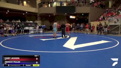 145 lbs Champ. Round 1 - Casey Jackson, CA vs Merrick Mullin, OK