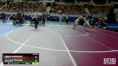 D3-215 lbs Cons. Round 1 - Malcolm Williams, Sahuarita Hs vs Carlos Rodriguez, Payson