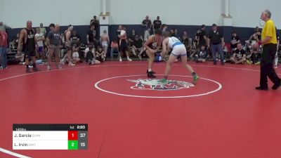 140 lbs Pools - Jeff Garcia, Olympia National vs Logan Irvin, Dayton Bandits - Black