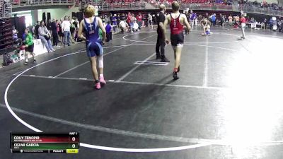 125 lbs Cons. Round 2 - Couy Tenopir, Big Red Wrestling Club vs Cezar Garcia, GICC