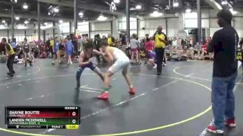 115 lbs Round 4 (6 Team) - Shayne Boutte, Steel Valley vs Landen McDowell, Untouchables White