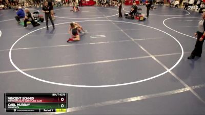 106 lbs 3rd Place Match - Vincent Schmid, Northern Elite Wrestling Club vs Carl Murray, Minnesota