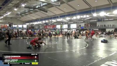 113 lbs Cons. Semis (16 Team) - Aidan Lindsay, Ground Zero WC vs Logan Robinson, Level Up