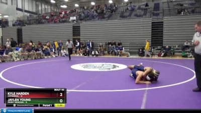 182 lbs 2nd Wrestleback (8 Team) - Jaylen Young, Perry Meridian vs Kyle Harden, Cathedral