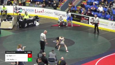 98 lbs Consi Of 8 #2 - Quinn Hart, North Penn vs Madison Hultz, City Of Pittsburgh