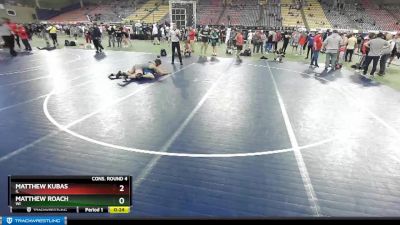 182 lbs Cons. Round 4 - Matthew Roach, WI vs Matthew Kubas, IL