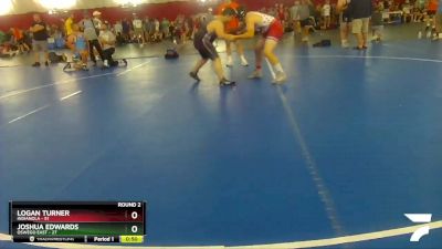 213-217 lbs Round 2 - Joshua Edwards, Oswego East vs Logan Turner, Indianola