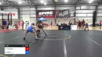 65 kg Consi Of 64 #1 - Ethan Harsted, Ottawa Wolfpack Wrestling Club vs Brayton Killiri, Charleston Regional Training Center