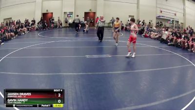 110 lbs Round 2 (6 Team) - Jaxsen Draves, Nebraska Red vs Gavin Handy, Team Arizona