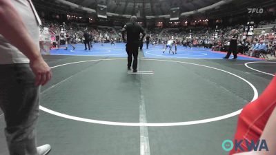 83 lbs Round Of 16 - Augustus Cosby, Pawhuska Elks Takedown vs Benjamin Fisher, Salina Wrestling Club